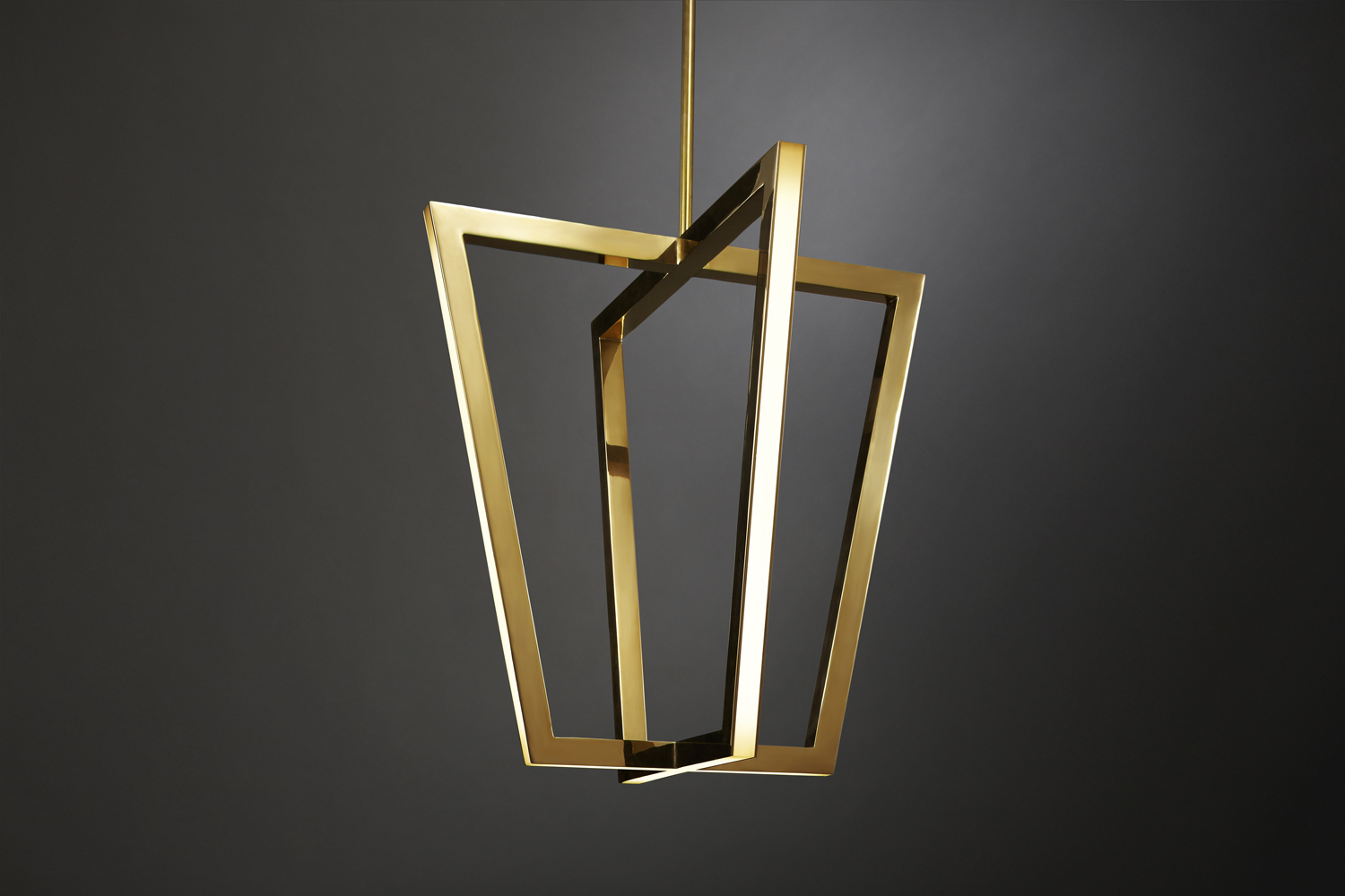 Quadrix Brass Pendants